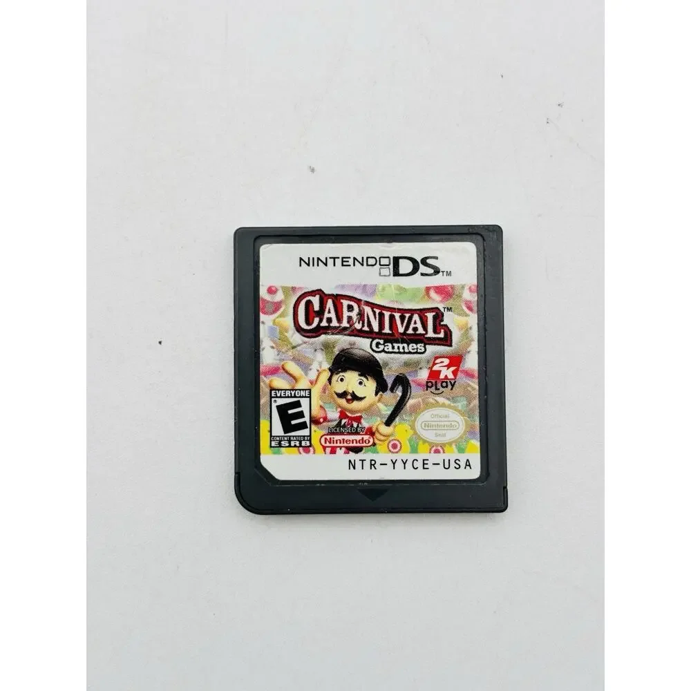 Carnival Games NDS - Nintendo DS Cartridge Only. Tested. Authentic Works